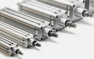 VDMA ISO 15552 Double Acting Cylinder - Chrome Rod