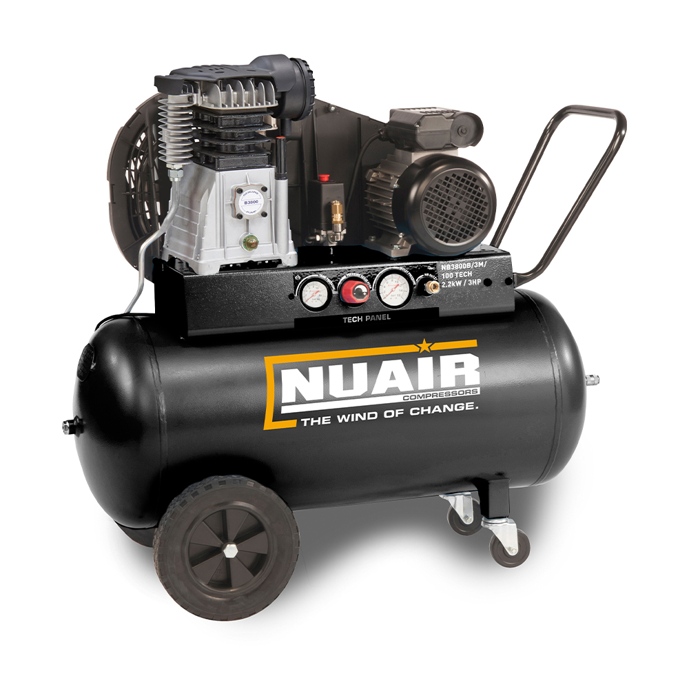 Nuair portable piston compressor