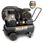 nuair 2.2kw 10bar 13cfm 100l belt driven compressor