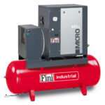 Fini 4kw micro compressor with receiver