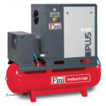 Fini plus 8kw 10 bar ES compressor with receiver