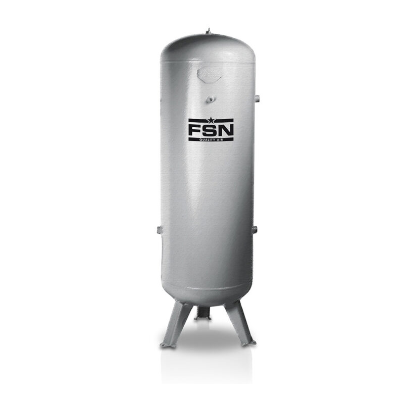 900Lt Galvanised Vertical Air Receiver
