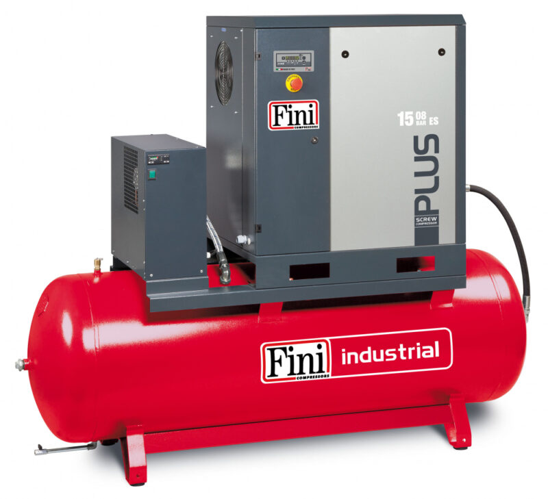 Fini Plus 15kW 15Bar ES Receiver Mounted Compressor
