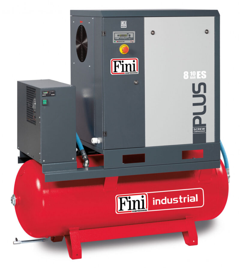 Fini Plus 7.5kW 10Bar ES Receiver Mounted Compressor