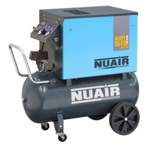 nuair airsil evo b3800b pro/100 cm3 2.2kw 13.8cfm 100lt silenced compressor (copy)