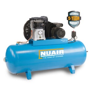 nuair 2.2kw 10bar 13.95cfm 150lt stationary compressor (copy)