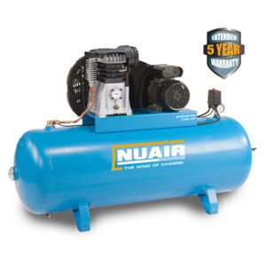 nuair 2.2kw 10bar 13.95cfm 100lt stationary compressor (copy)