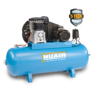nuair 2.2kw 10bar 13.9cfm 200lt stationary compressor (copy)