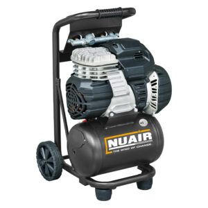 nuair oil free 1.1kw 8bar 4.6cfm 24lt silent direct drive compressor (copy)