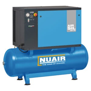 nuair airsil2 nb7/7.5 ft 5.5kw 29.7cfm 400v silenced compressor