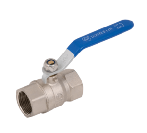 wras lever handled brass nickel plated ball valves