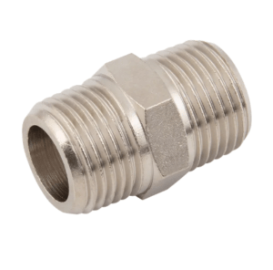 equal male bspt nickel plated brass adaptors