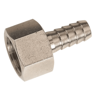 female thread bspp nickel plated brass straight hosetails