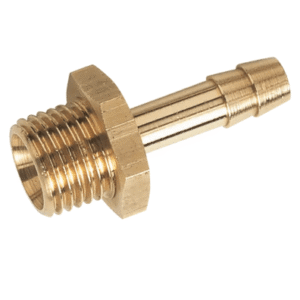 male thread 60° coned seat bspp brass hosetails