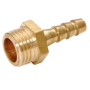 male thread bspt nickel plated brass straight hosetails (copy)