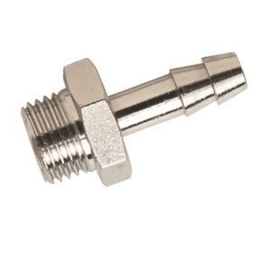 male thread bspt short nickel plated brass straight hosetails (copy)