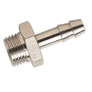 male thread bspt short nickel plated brass straight hosetails (copy)