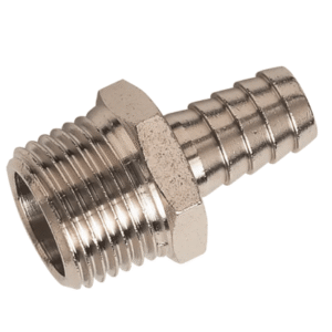 male thread npt brass straight hosetails (copy)