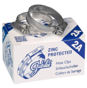 mild steel, zinc plated jubilee hose clips