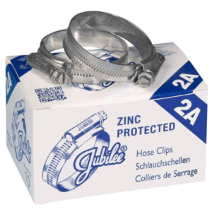 mild steel, zinc plated jubilee hose clips