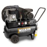 nuair 1.5kw 10bar 9cfm 50l 110v belt driven compressor