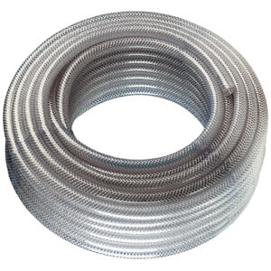 1" id heavy duty braided pvc hose 30m