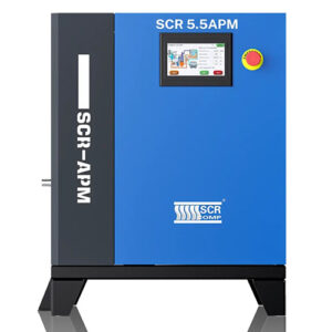 scr apm 4.7kw 8 10bar 18 24cfm floor mounted compressor