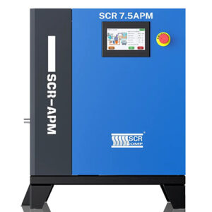 scr apm 5.8kw 8 10bar 24 30cfm floor mounted compressor