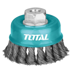 Total Tools 100MM Cup Twist Wire Brush