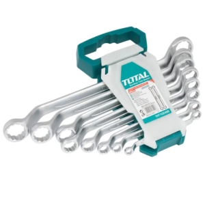 Total Tools Offset Ring Spanner Set, 8 Pieces 6-22MM