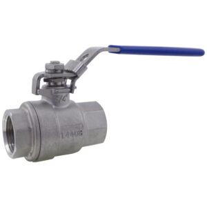 1 piece reduced bore 1000 psi 316 stainless steel ball valve